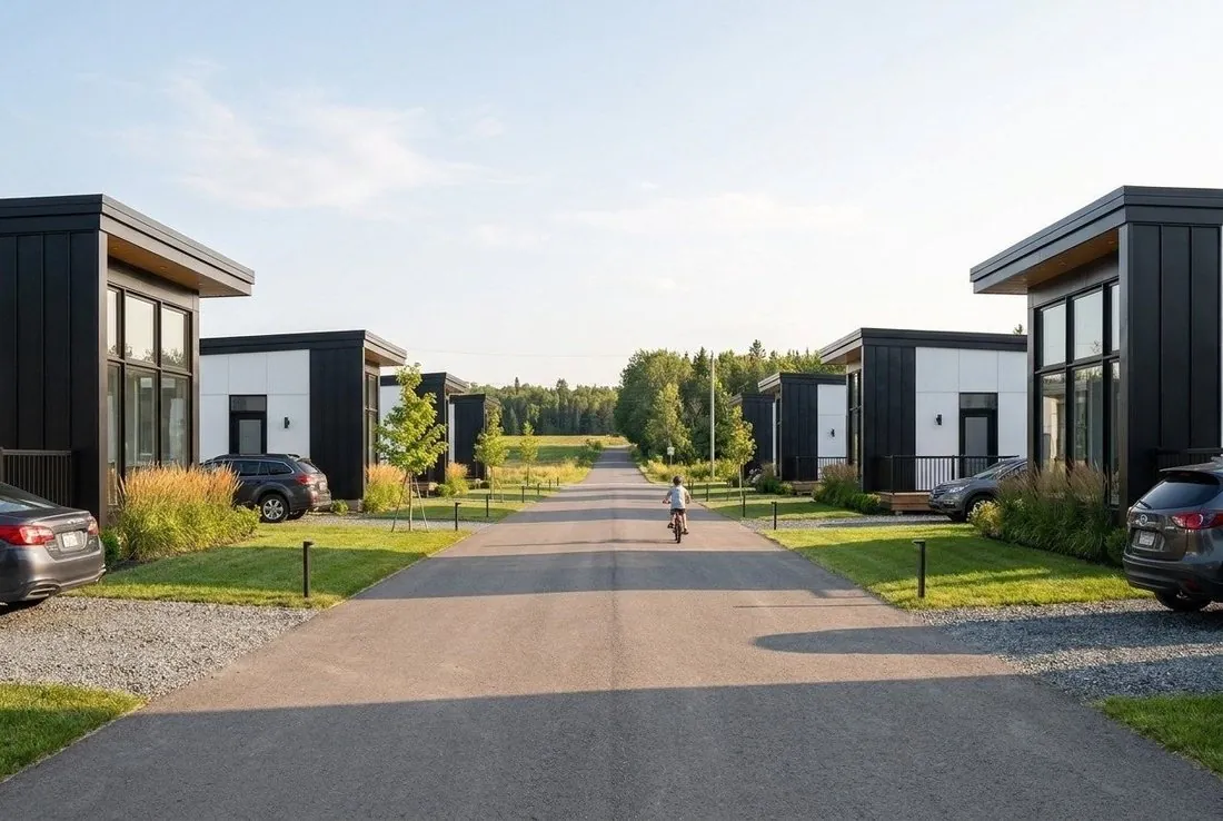 Maison unimodulaire : solution accès à la propriété, un seul module terminé en usine