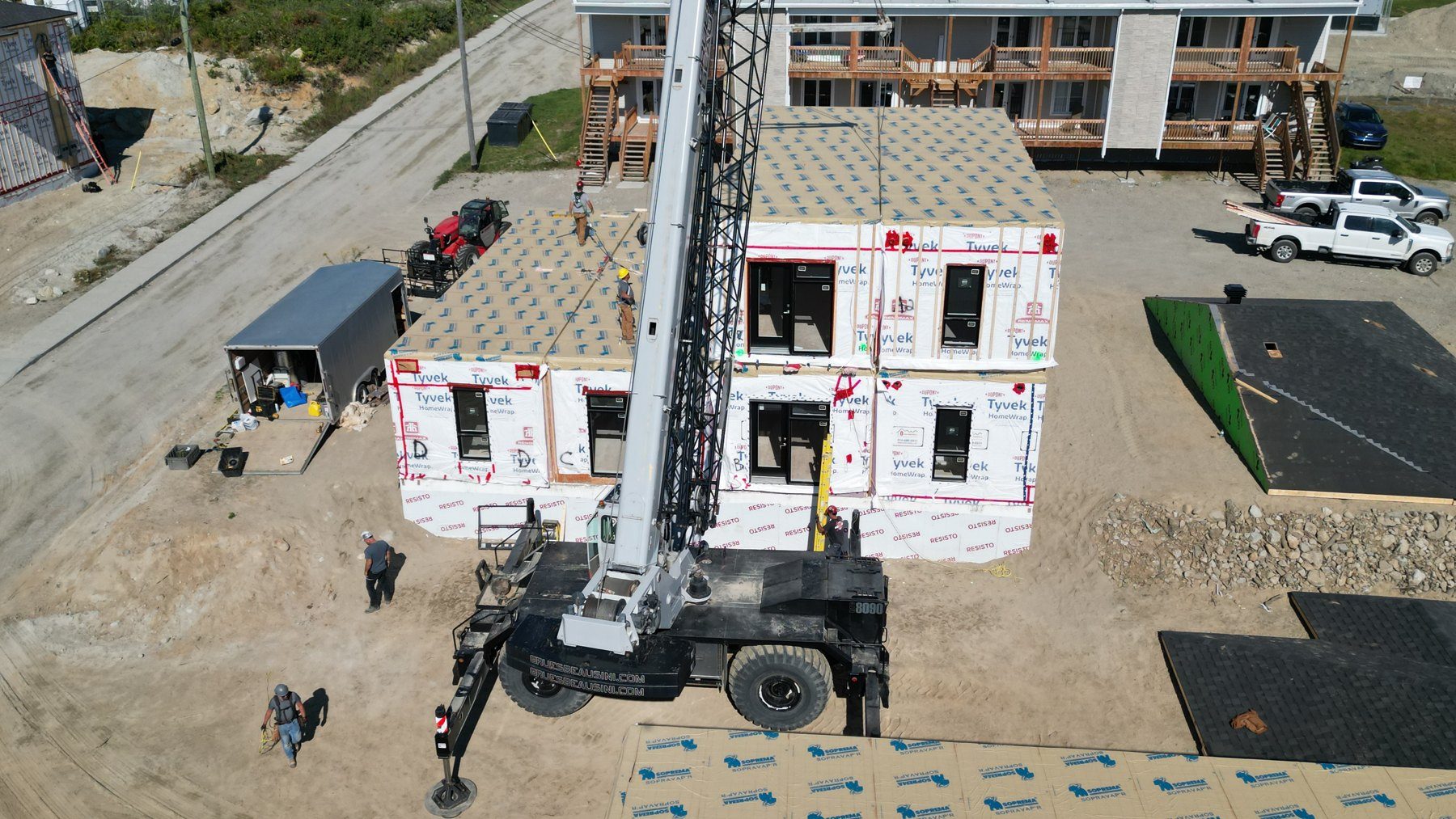 Construction modulaire partout au Québec, depuis Dolbeau-Mistassini